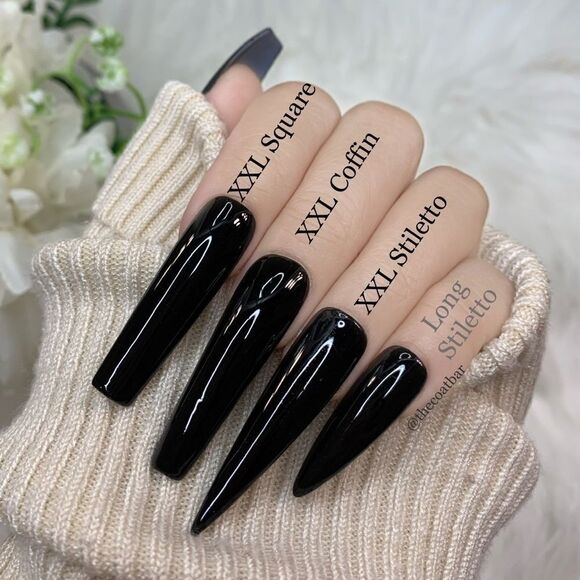 2023 Trend Ombré French Press On Nails | Handmade Press On Nails | Fake Nails - Picture 9 of 9